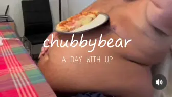 Download Video: 「chubbybear」老哥最爱的pizza开吃啦