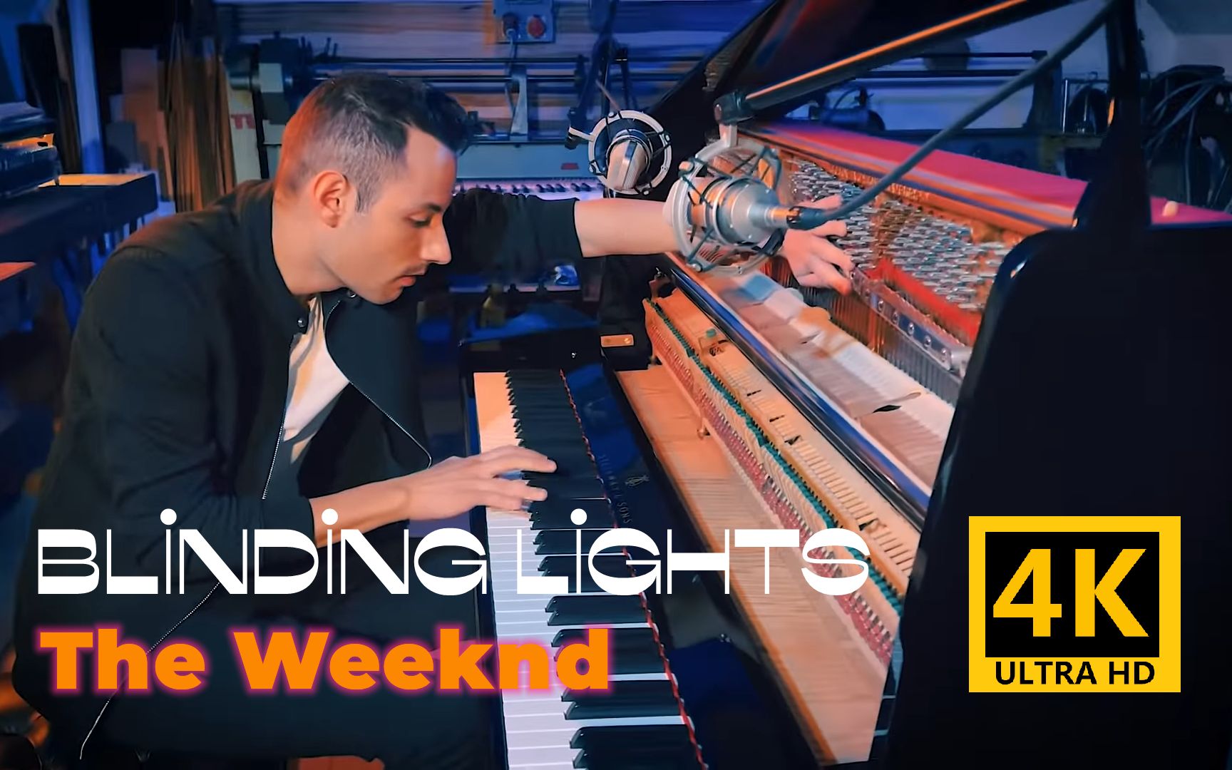 [图]【4K】深度还原盆栽哥 Blinding Lights - The Weeknd x Peter Bence (Piano Cover)