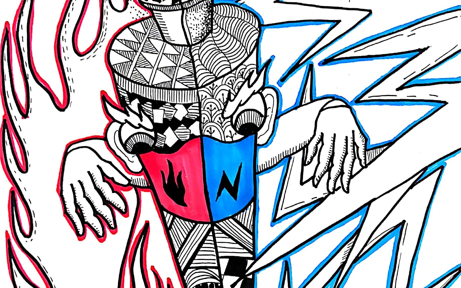 雷火战疫—新印象高级班8岁以上线描课程