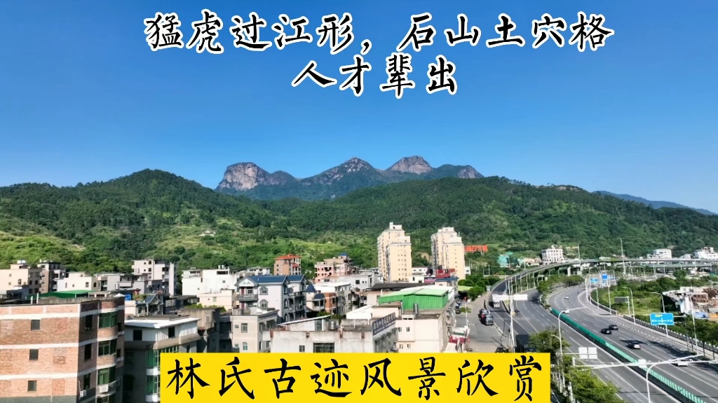 猛虎过江形,石山土穴格,后裔人才辈出,林氏古迹风景欣赏.哔哩哔哩bilibili