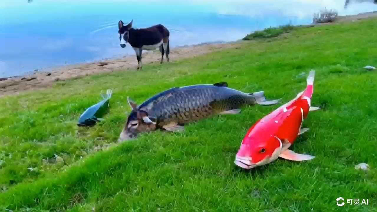 红鲤鱼与绿鲤鱼与驴