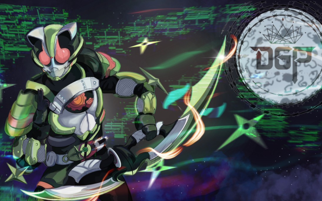 【ipad绘画】假面骑士太狸tycoon,幸运的狸猫不会被屑狐狸骗_哔哩哔哩