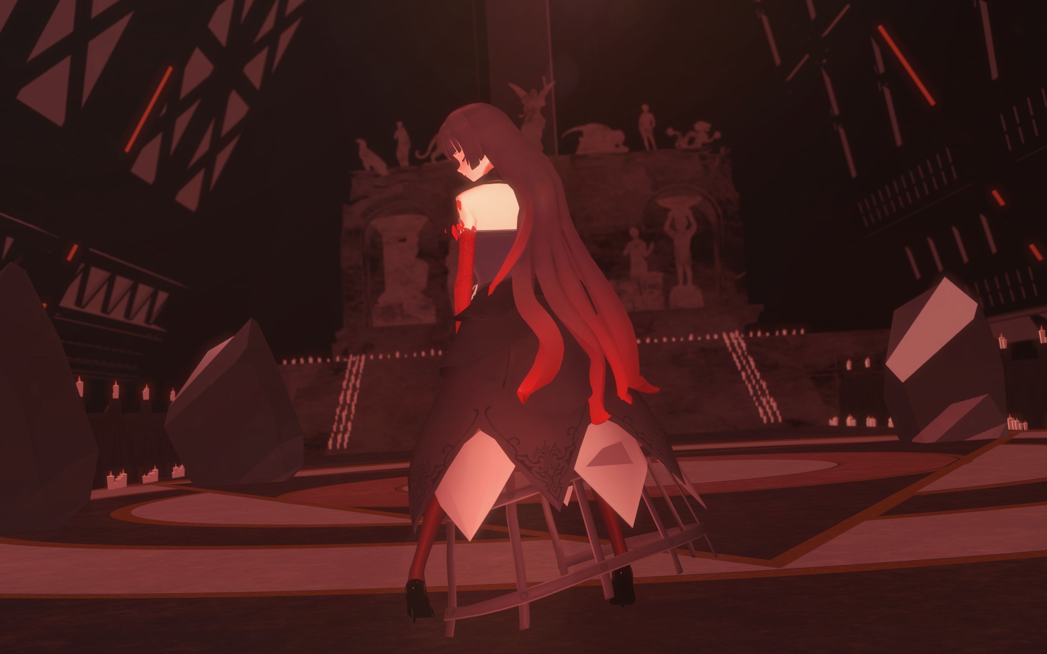 血海——异教邪神召唤仪式_hit and run[4k/120fps/解神者/莉莉丝/mmd