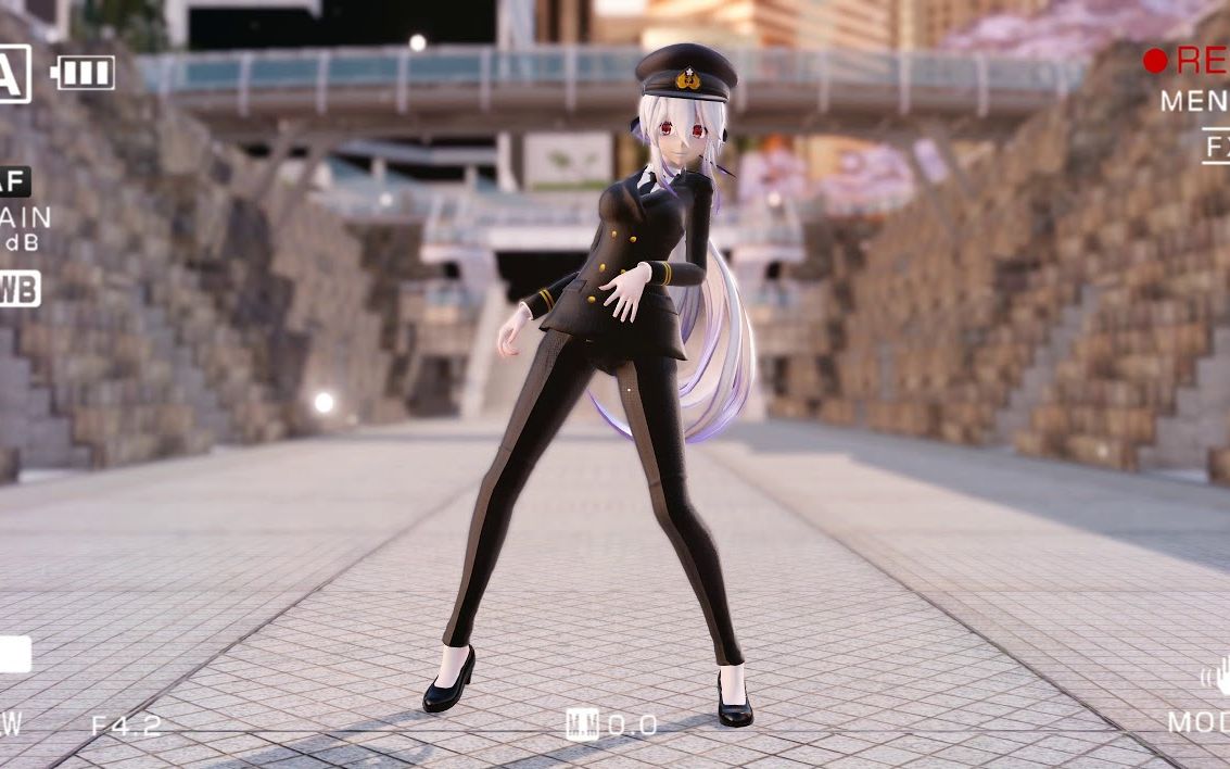 [图]【MMD·2k】_Movin'_up!-Police_Yowane_Haku