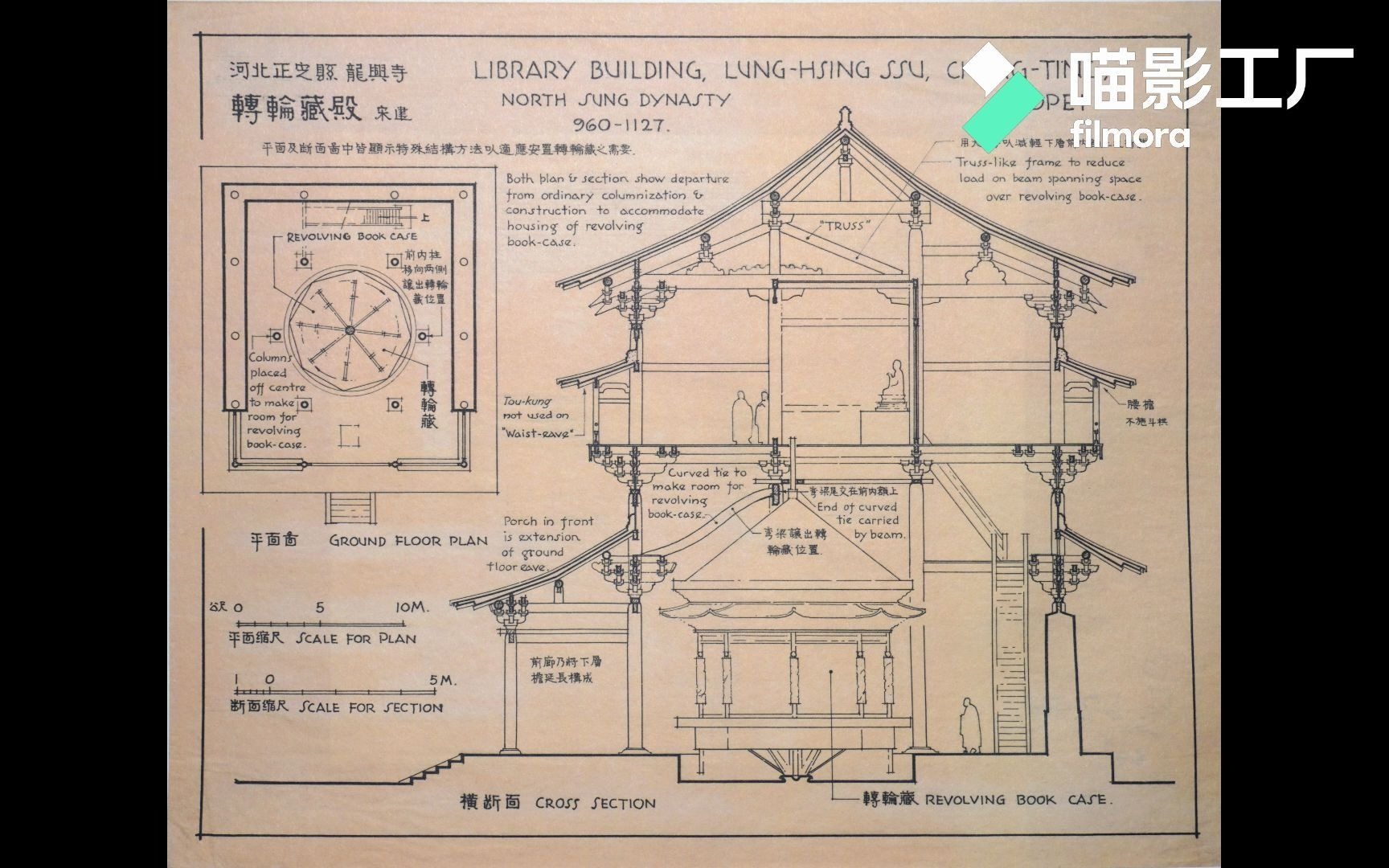 [图]震惊——一代建筑大师的手稿竟然出现在哔哩哔哩?