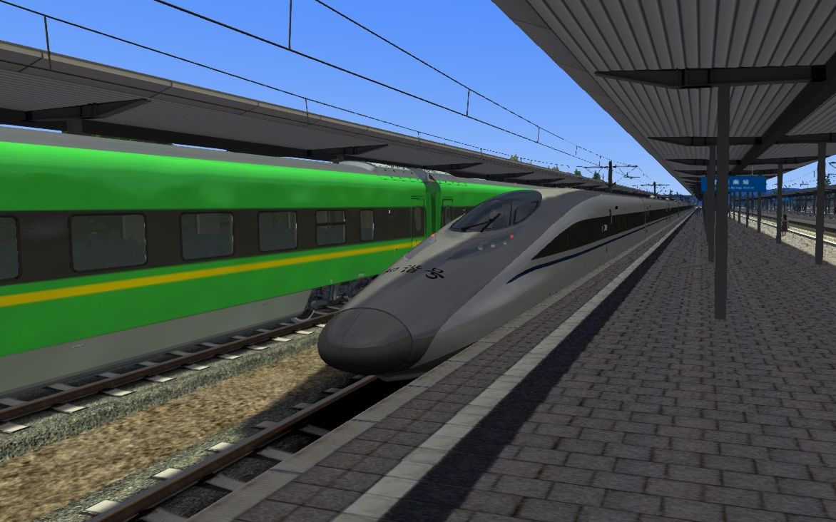 模拟火车2023 金丽温线 crh380a