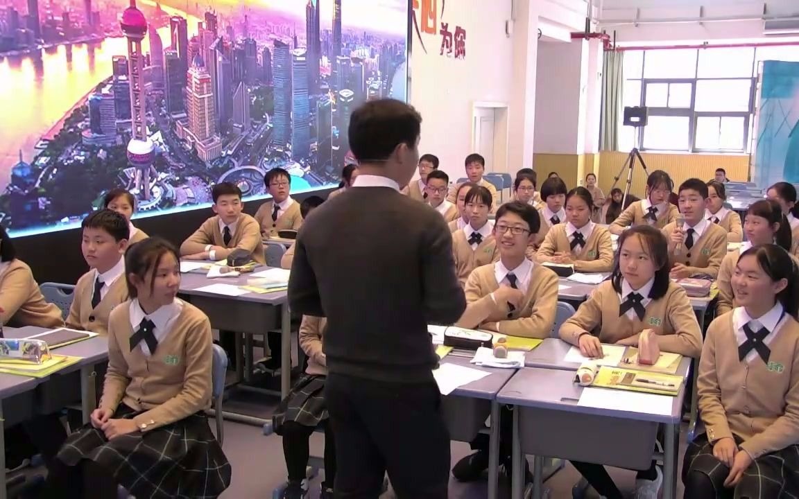 大热门!上海市初中英语听说教学市级最强冠军! 世界外国语中学 金昊 上海牛津版7BU1哔哩哔哩bilibili