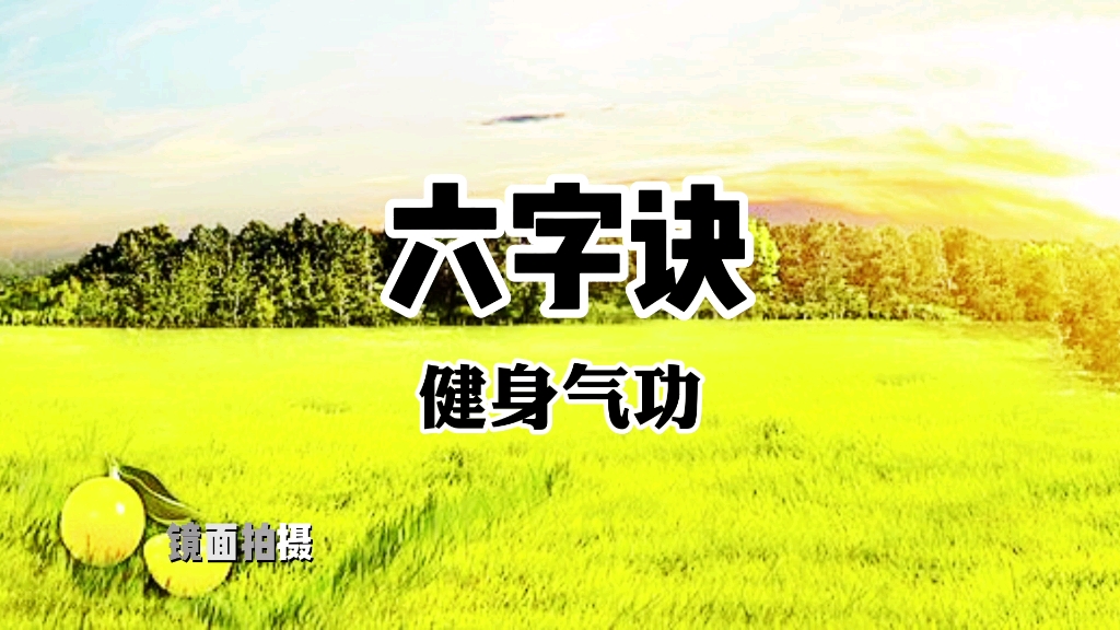 [图]国家体育总局推广版本《六字诀》口令字幕提示居家健身抗疫防疫