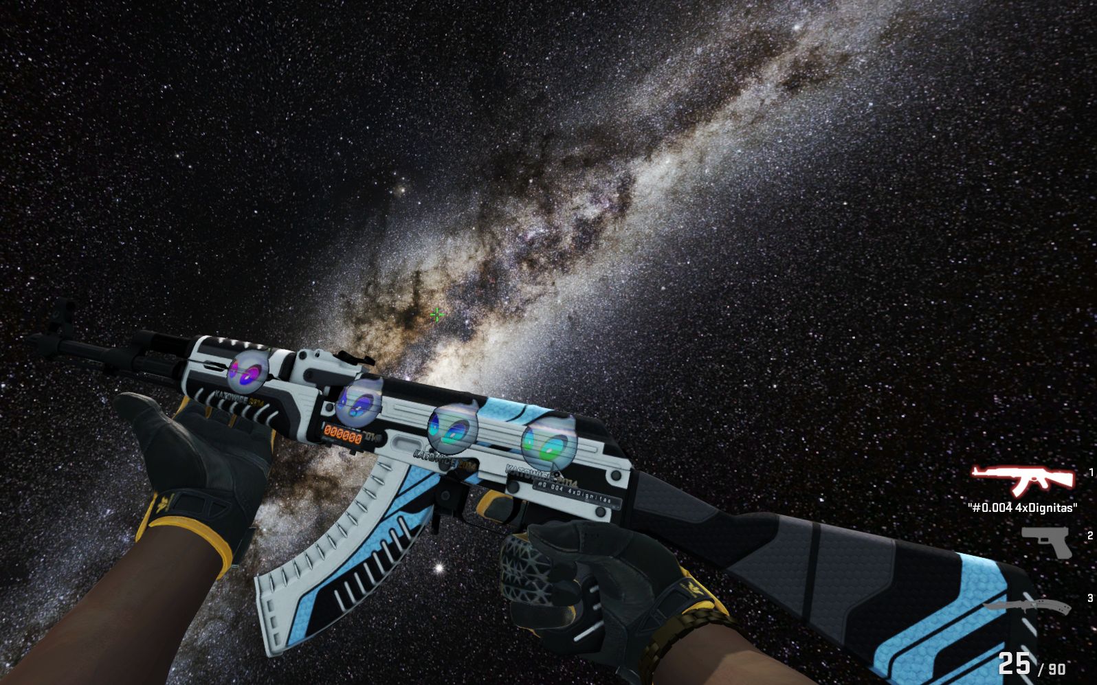 csgoak全皮肤检视带贴纸射击切枪换弹