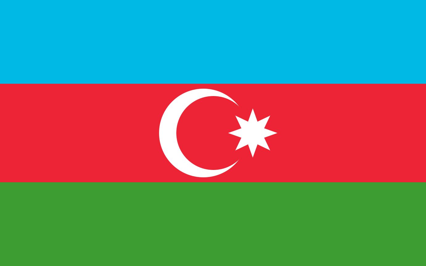 阿塞拜疆国旗国歌图片