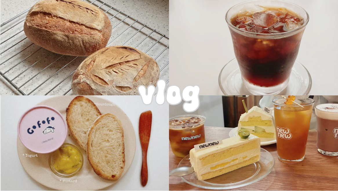 立秋啦ʚ₍ᐢ. .ᐢ₎ɞ sourdough酸面包挑战成功！和朋友去探店.看王力宏演唱会.上班族烘焙日常～