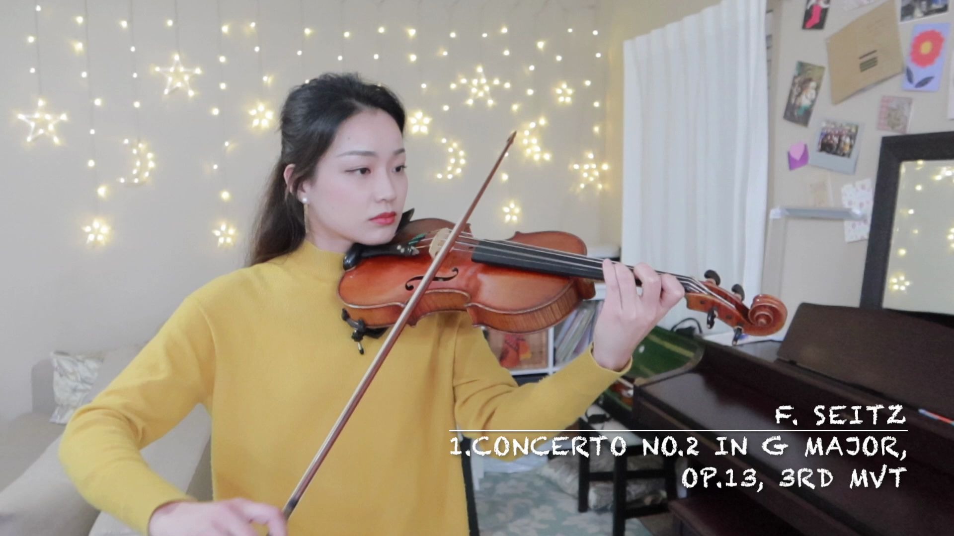 [图]塞茨 第二协奏曲（第三乐章）独奏版本 Concerto No.2 in G Major, Op.13, 3rd Mvt. | 铃木小提琴第四册