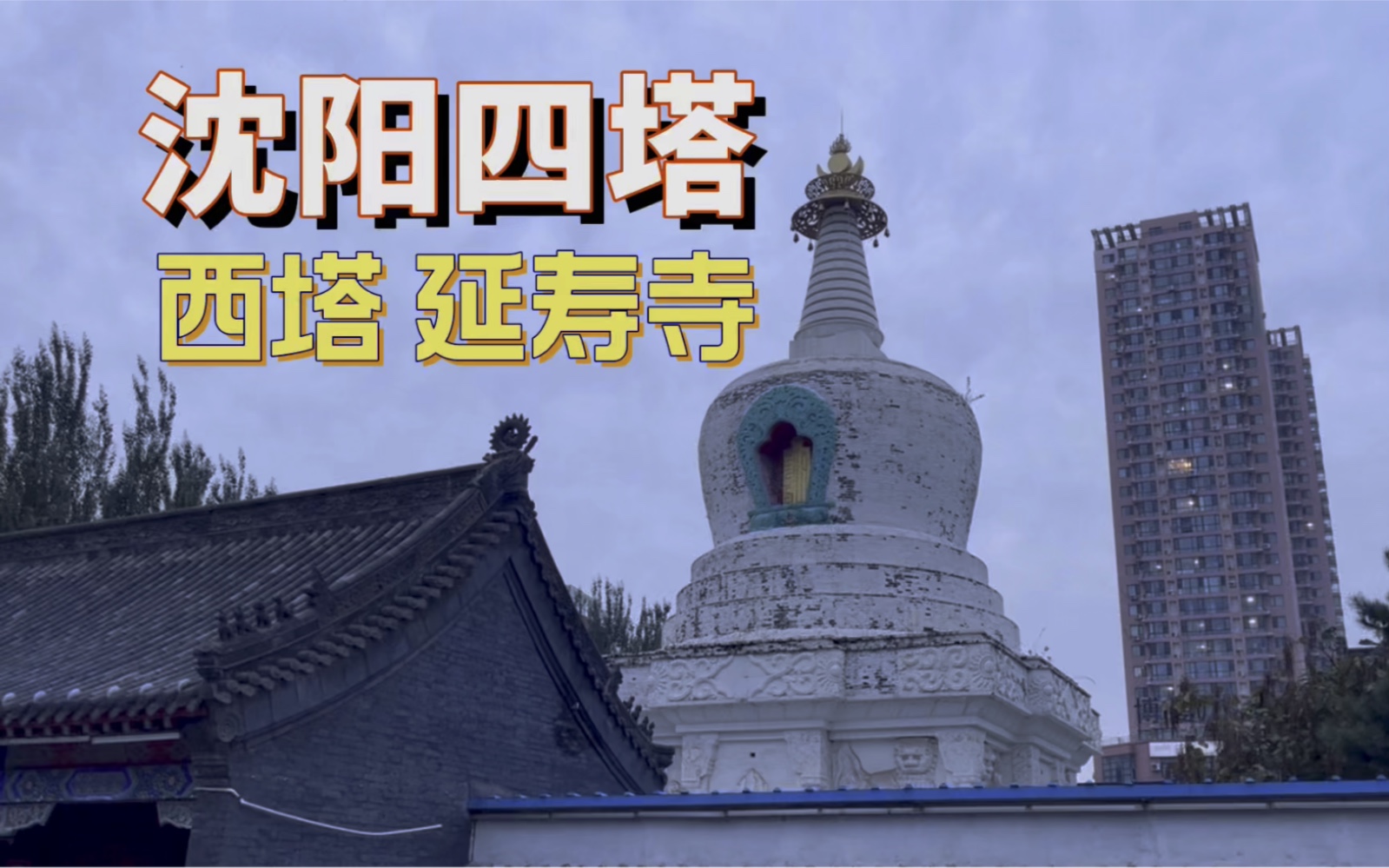 熱鬧的瀋陽西塔街裡有一處靜地,西塔 廷壽寺,盛京皇城八景之一,距今