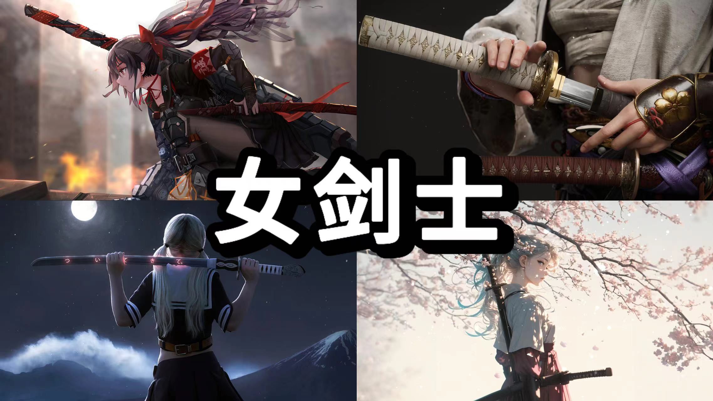 【wallpaper engine】壁纸推荐 女剑士篇