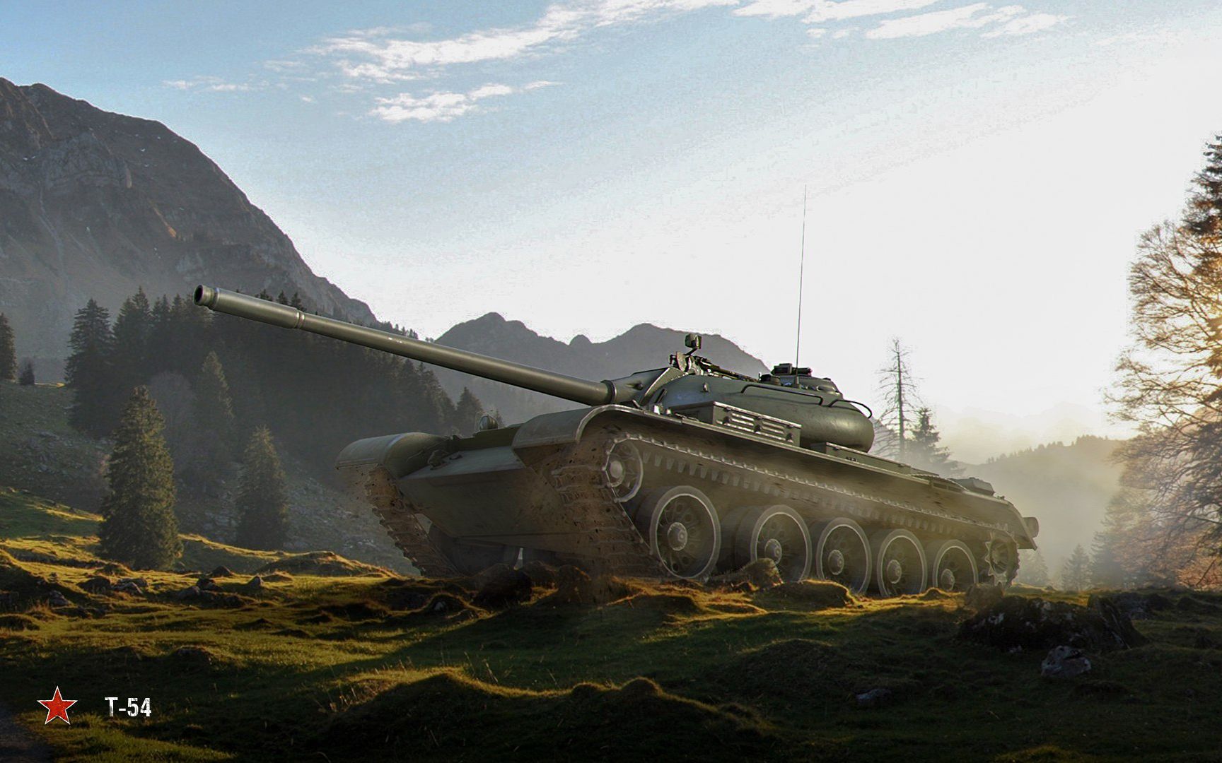 【坦克世界】苏系t-54埃里哈罗夫"特级"另附c系59式冰川之地"特级"