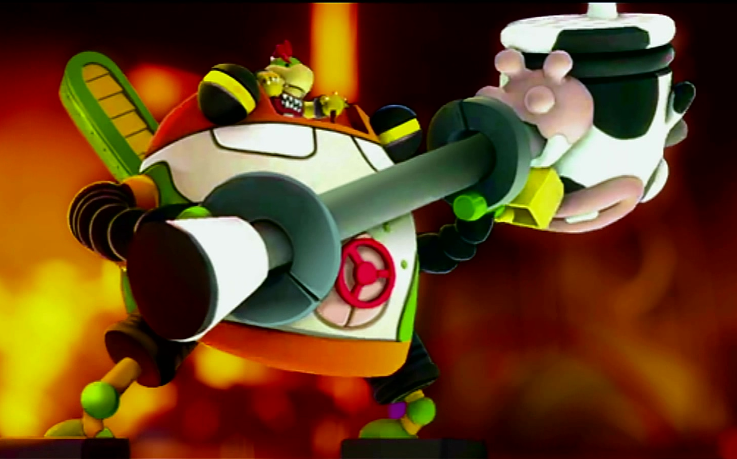 中魔王机甲jr登场马里奥与疯兔王国之战全剧情流程实况二十八