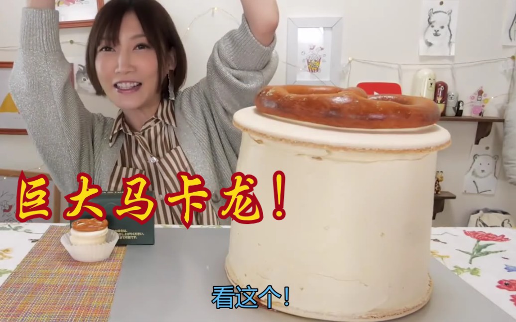 木下佑香中字超大胖卡龙马卡龙和奶油的结合体涨姿势了日本大胃王吃播