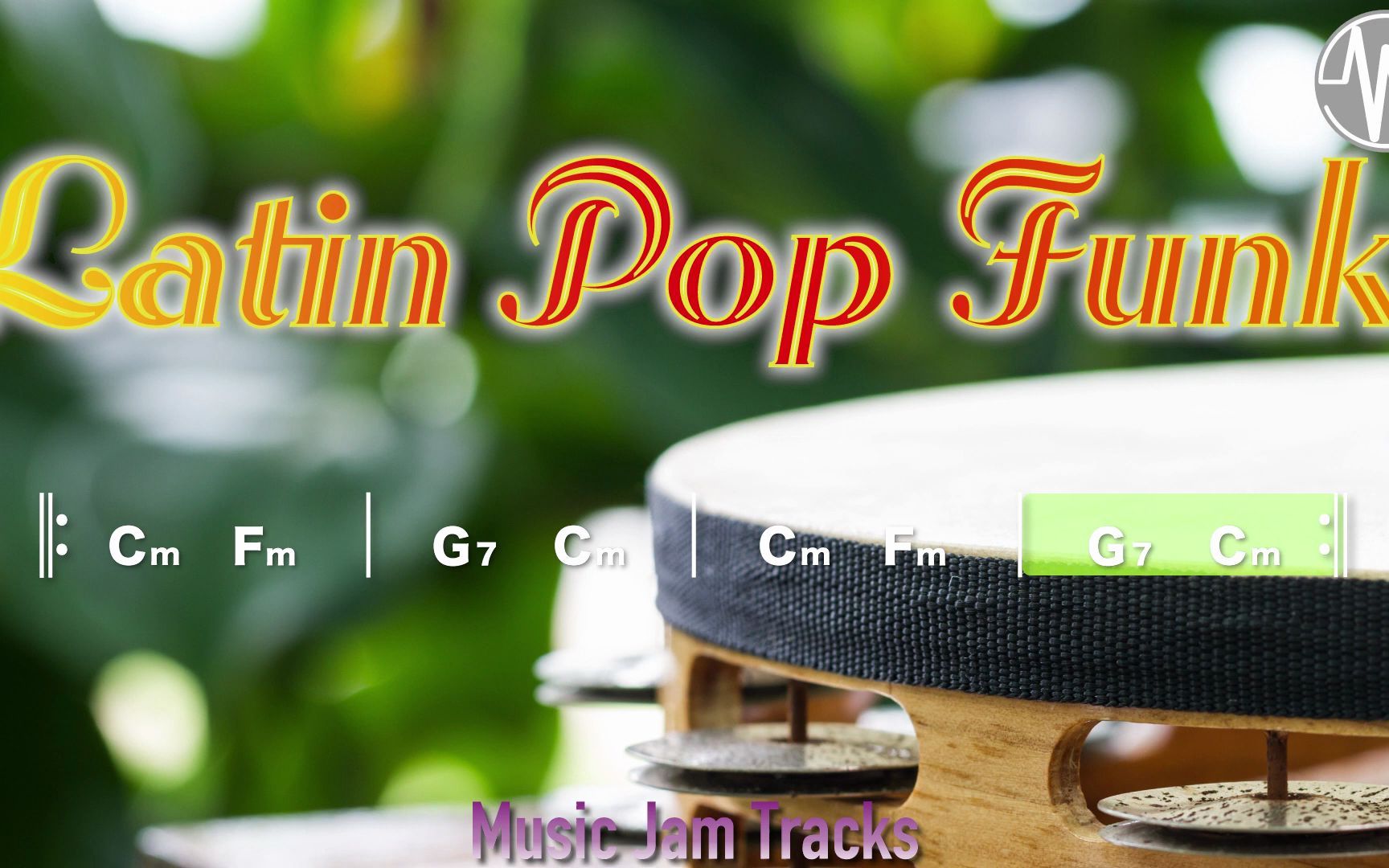 [图]【拉丁流行放克风格】Latin Pop Funk Jam All Instruments Backing Track  C Minor BPM98_1080p