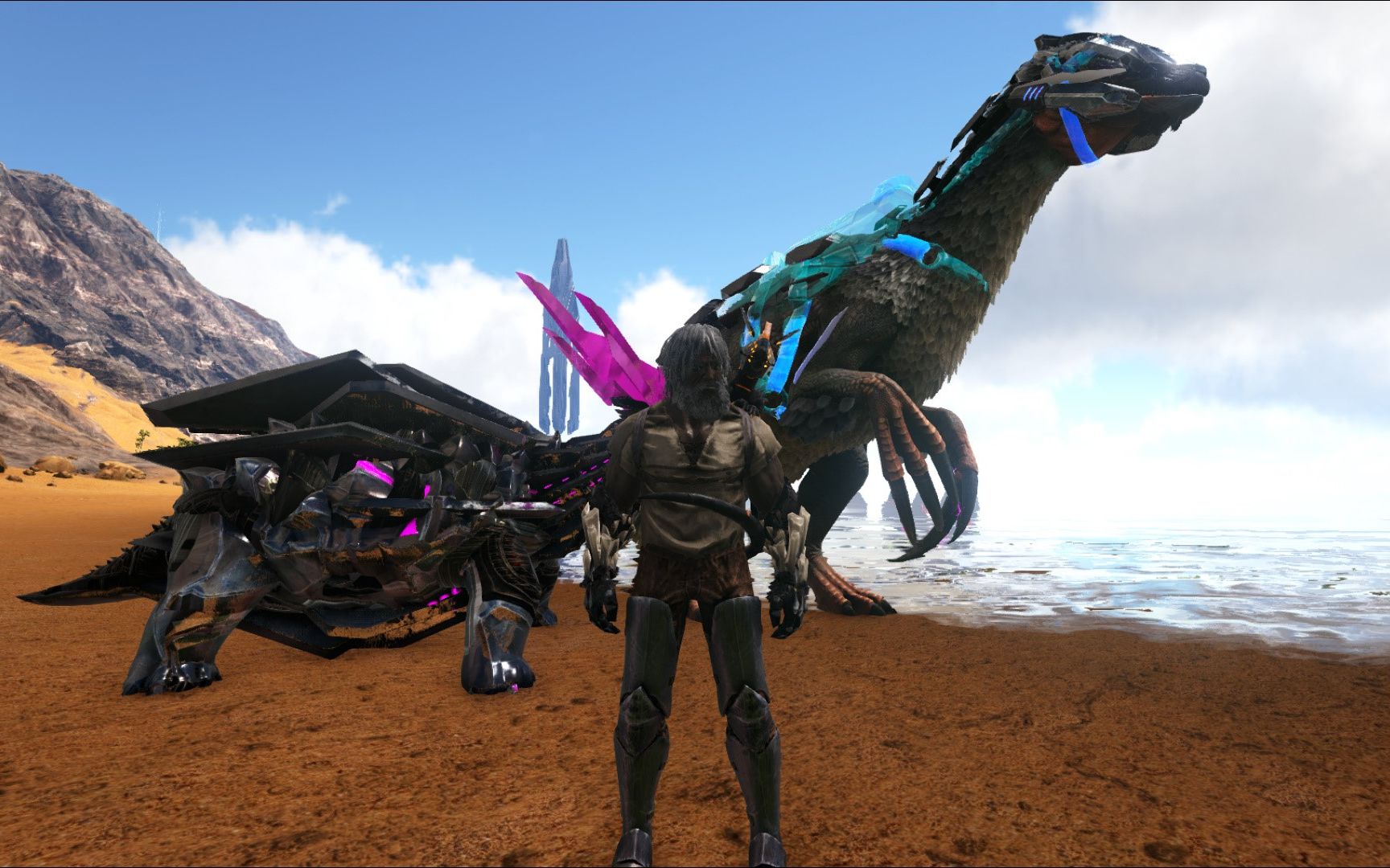 方舟生存进化:残暴时代 23 暗墨豪华海景房终于开工了