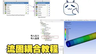 (详细教程)基于Ansys workbench的流固耦合流程搭建教学
