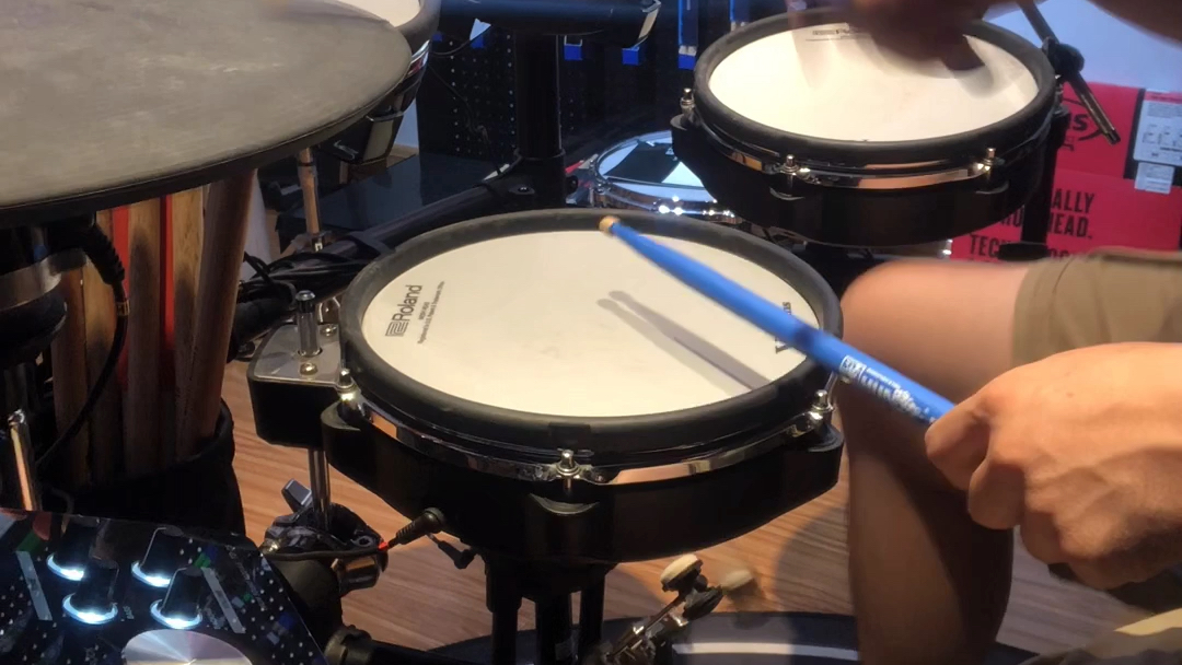 架子鼓练习踩镲十六分音符基础节奏型