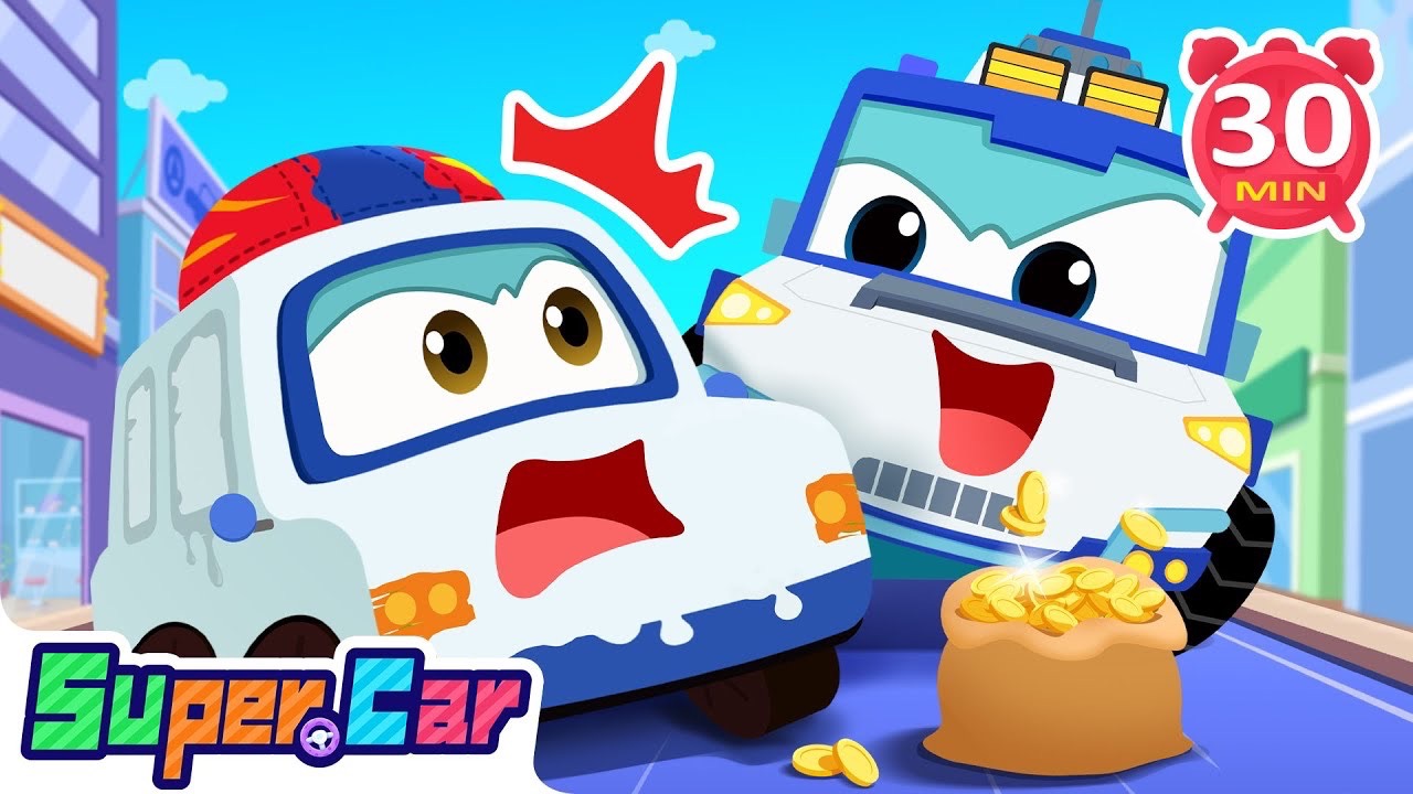 真假警车 🚔 | 假雷克警长抢走我的东西?