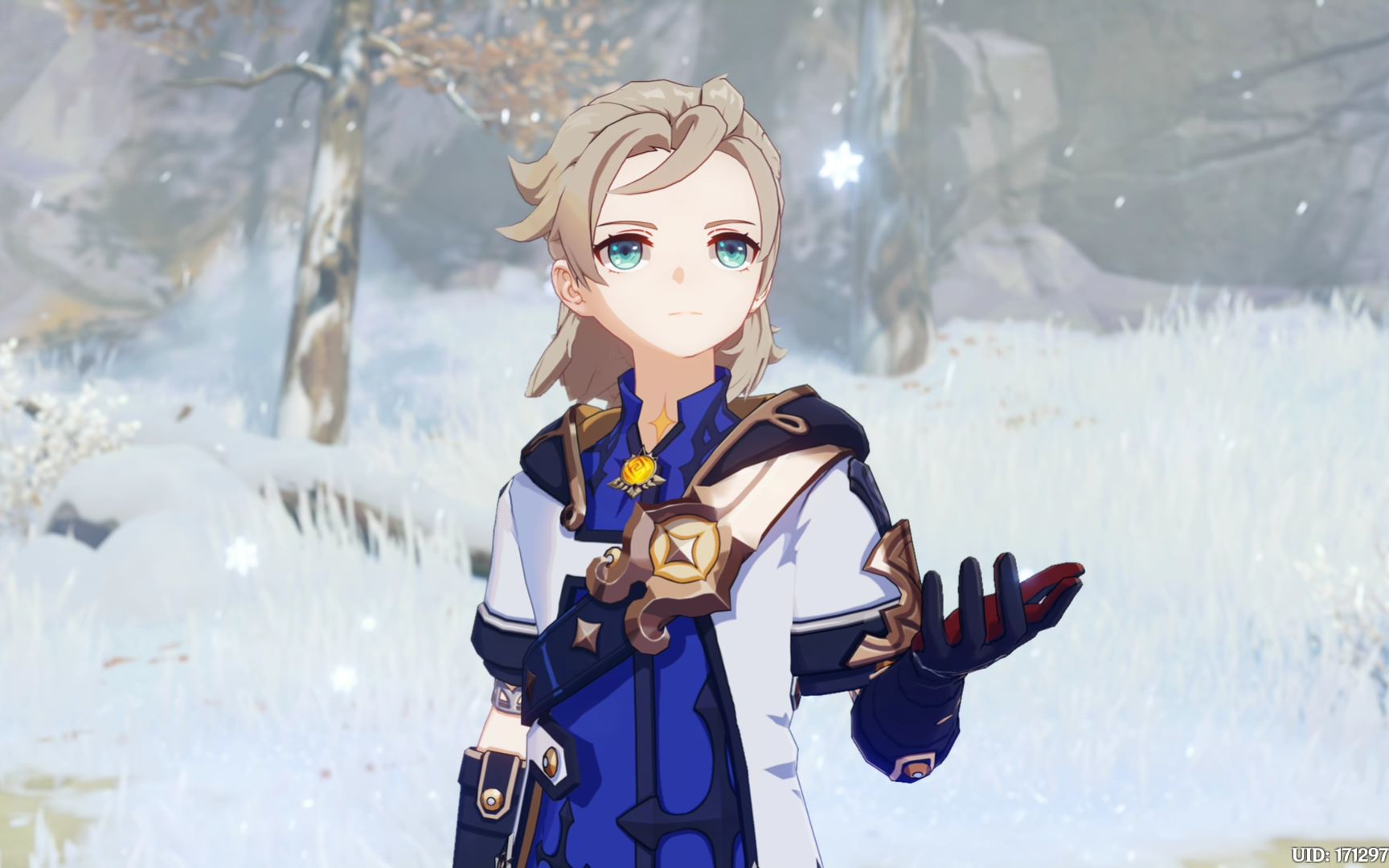 活动作品阿贝多雪山结尾动画记录