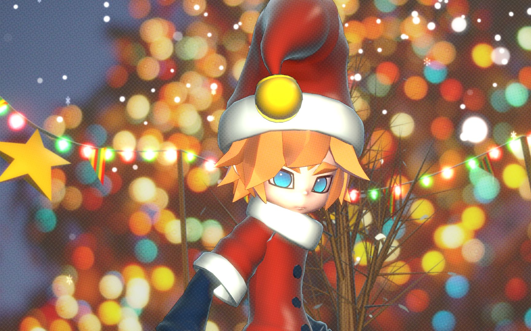 【凹凸世界mmd/改模展示】圣诞快乐!
