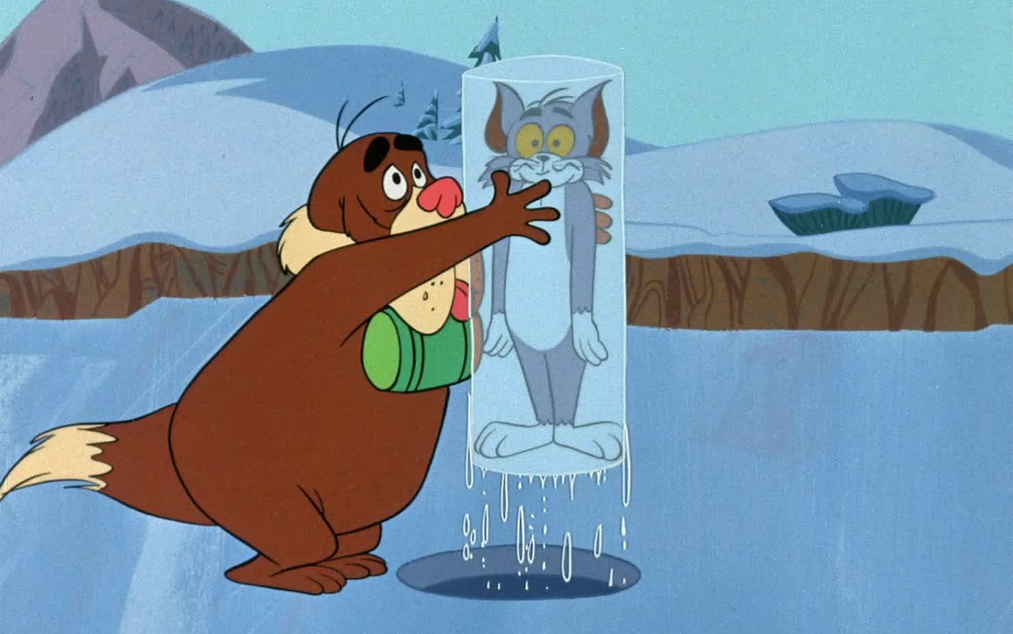 汤姆小雪人 the a-tom-inable snowman(猫和老鼠)