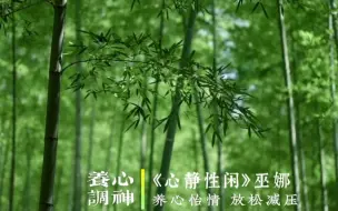 Download Video: 『五音疗疾』养心怡情，缓解焦虑，心情烦躁，脾气大，心不安稳紧张听听它吧！