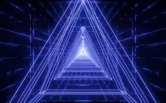 【led背景视频】f222 2k高清画质三角形光线穿梭动感歌舞表演劲爆歌曲