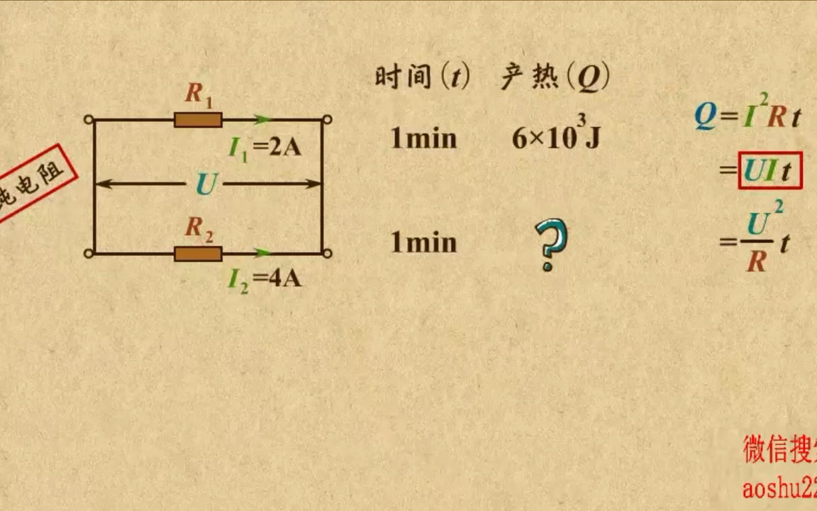 【乐乐课堂】初中物理.6:焦耳定律公式推广及简单计算/持续更新哔哩哔哩bilibili