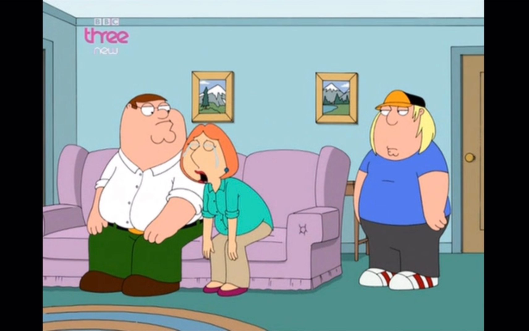 【恶搞之家】chris回忆起lois怀孕时发神经