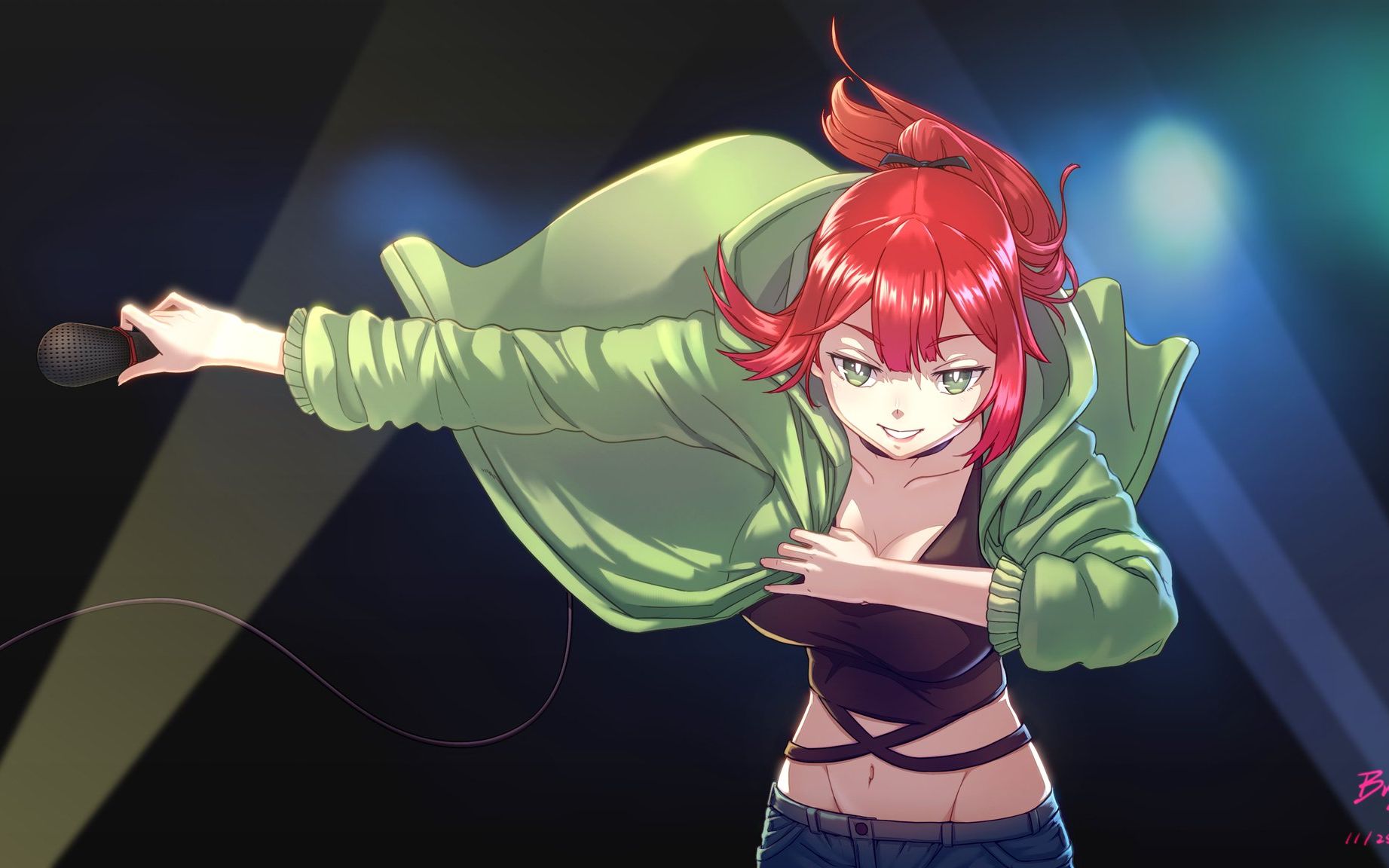 【绯赤艾莉欧/12月15日/回归直播杂谈 歌回】リハ