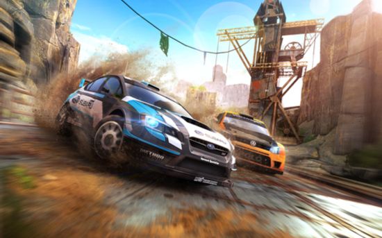 狂野飙车极限越野41级斯巴鲁雪山小镇