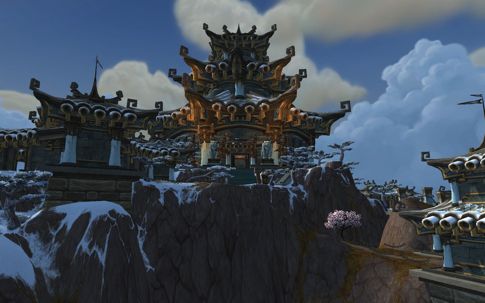 魔兽世界萌新练级之遨游潘达利亚#09昆莱山:白虎寺