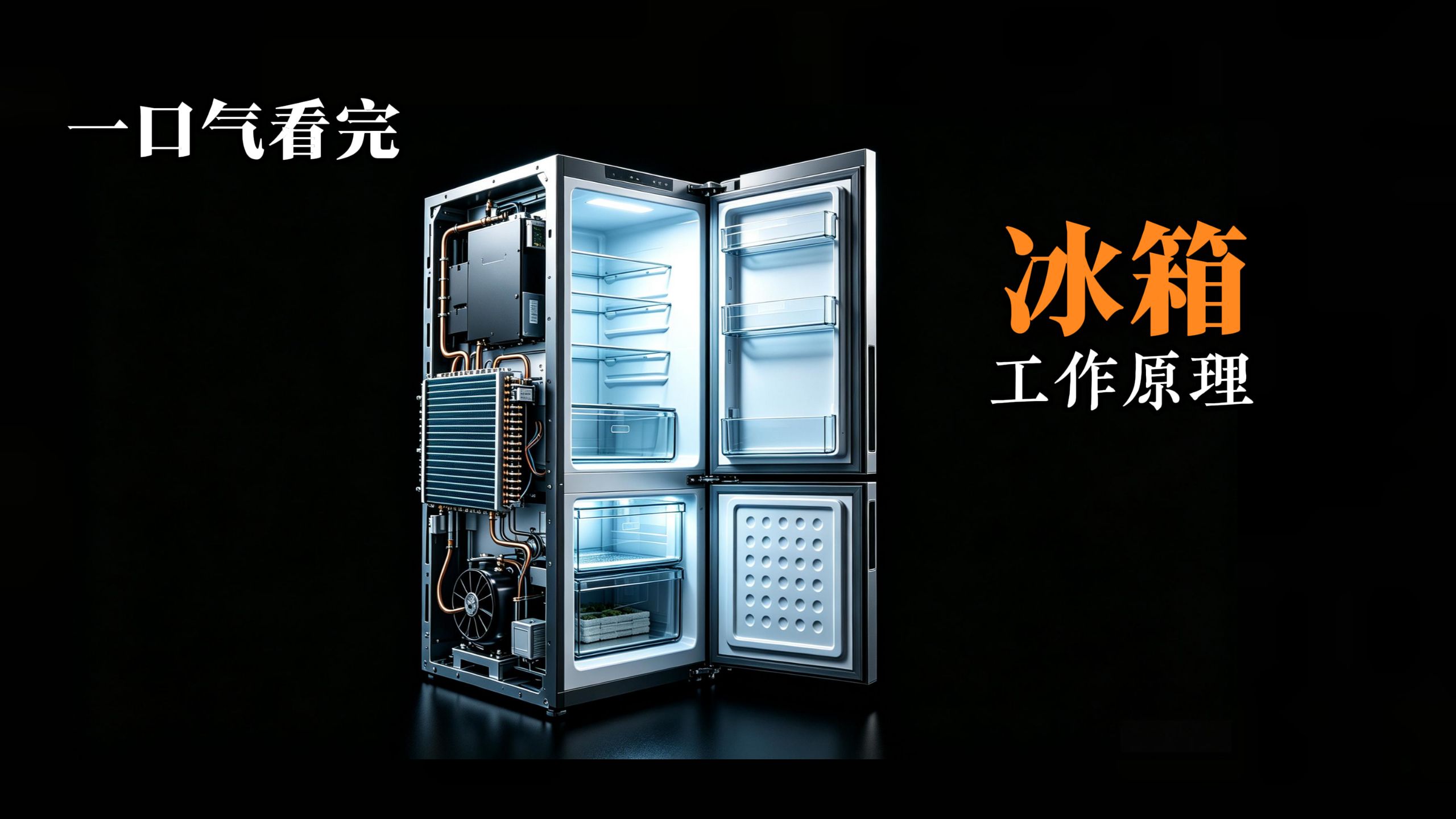 一口气看完电冰箱的工作原理