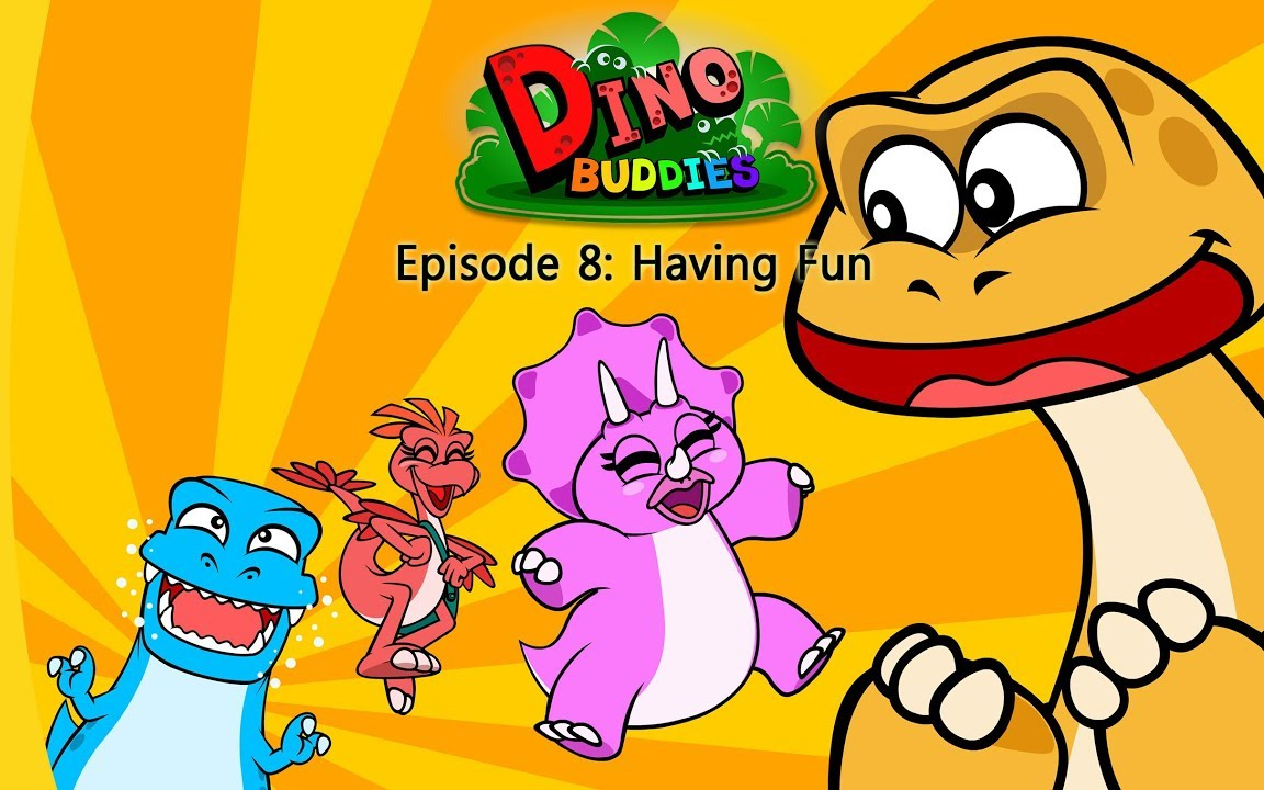 学龄前英语启蒙动画《dino buddies》恐龙伙伴72集视频 音频 电子书