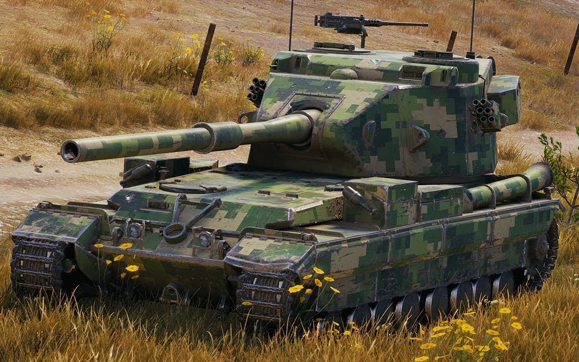 lachowotreplays坦克世界fv215b1836杀117万伤害