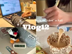 Descargar video: Vlog.12 Back to School/朴素的校园日常/精神状态全靠喝茶维持/每天都要读文献/吃很多美味的饭菜/到了落叶的季节/chiikawa我们喜欢你