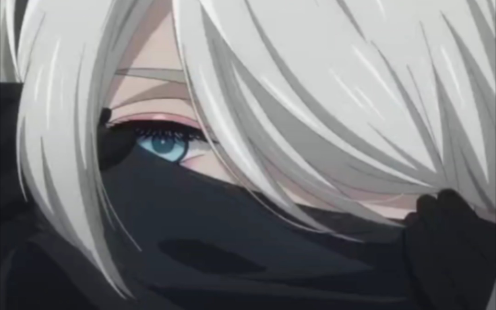 看到2b小姐摘下眼罩时,仿佛看到眼瞳里面有星辰大海