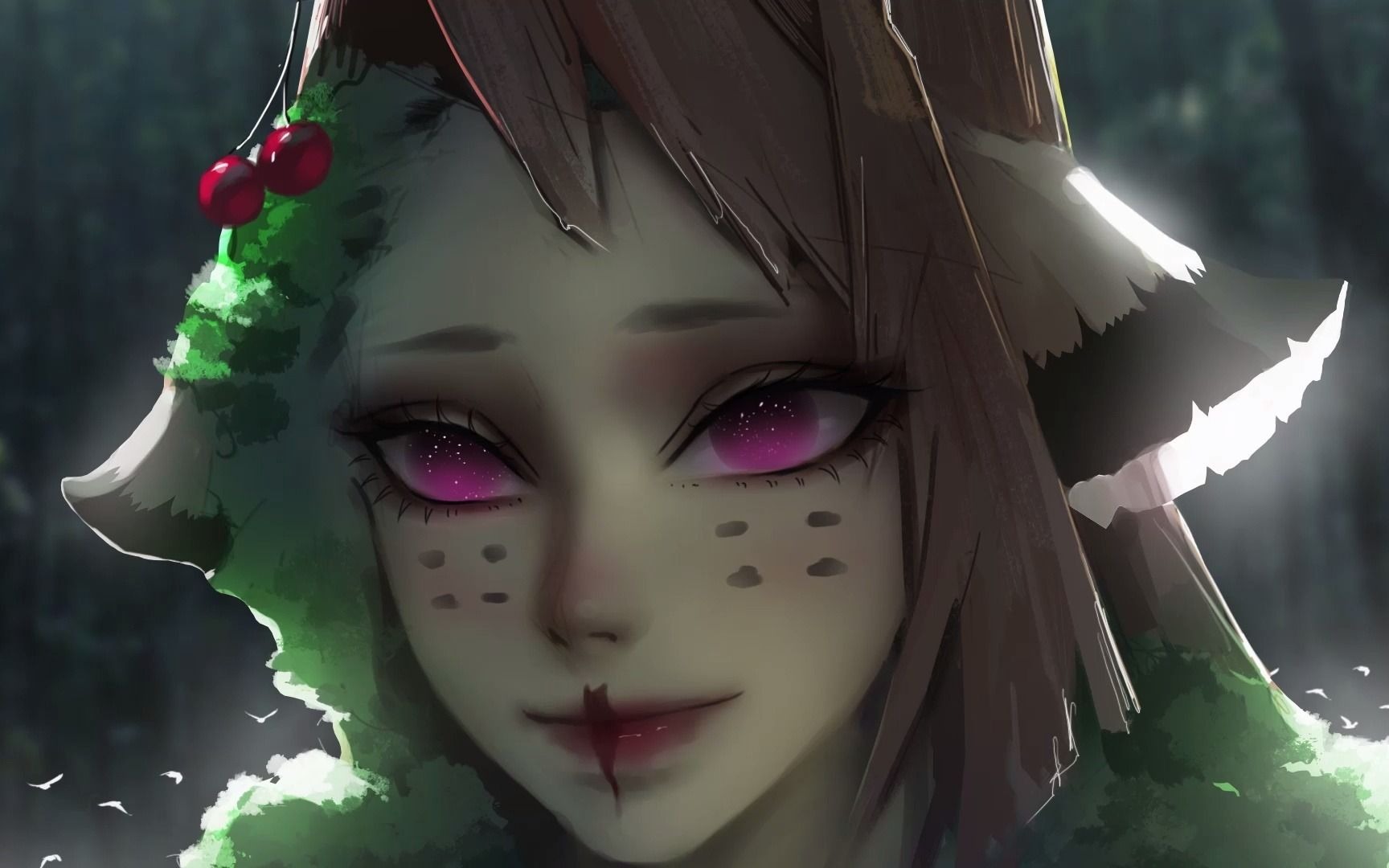 【帝寒绘画】【虚空魔镜】树娘