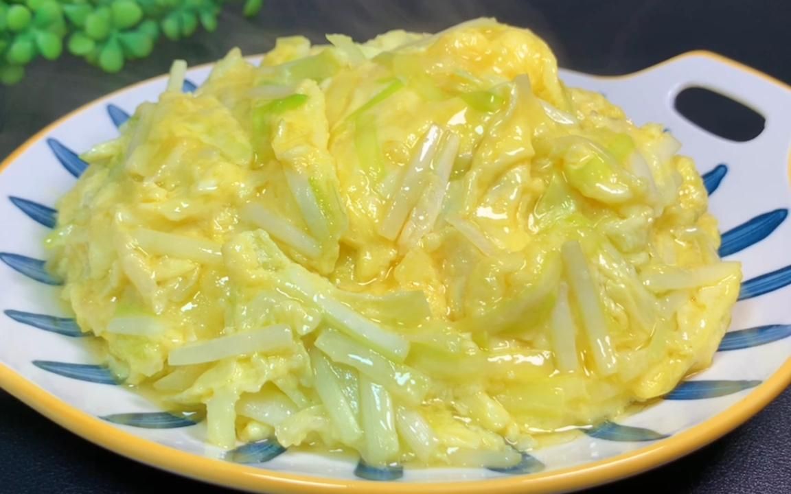 广式小炒韭黄滑蛋正确做法,滑嫩鲜美,在家里也能做出饭店的味道