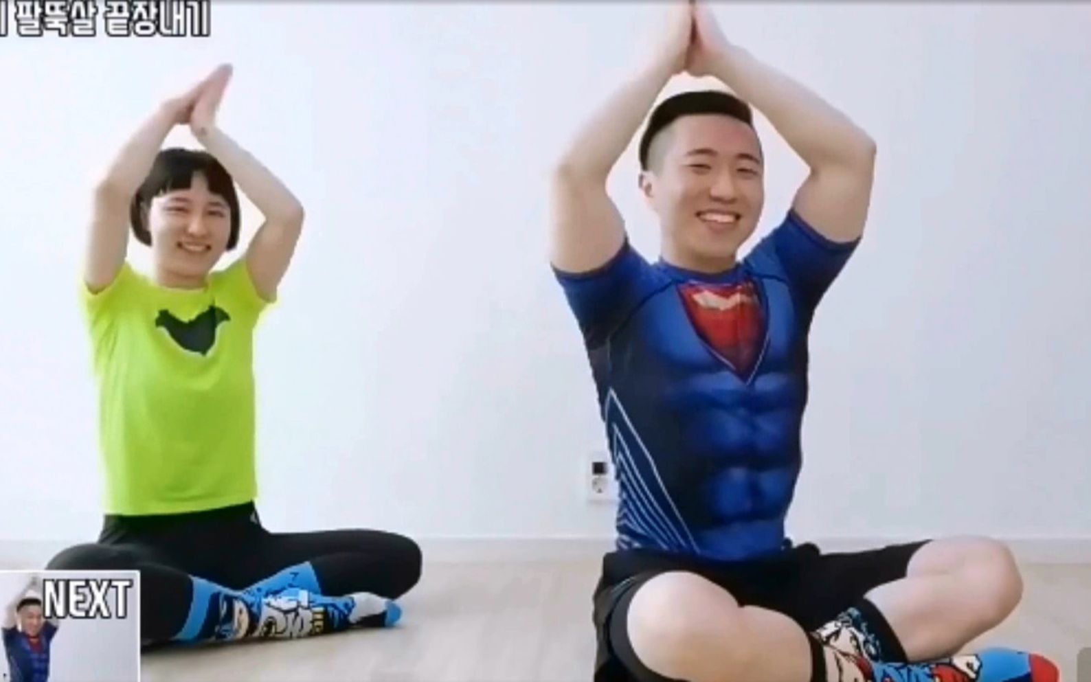 减肥操视频教学韩国可爱夫妇魔性减肥操暴瘦全身