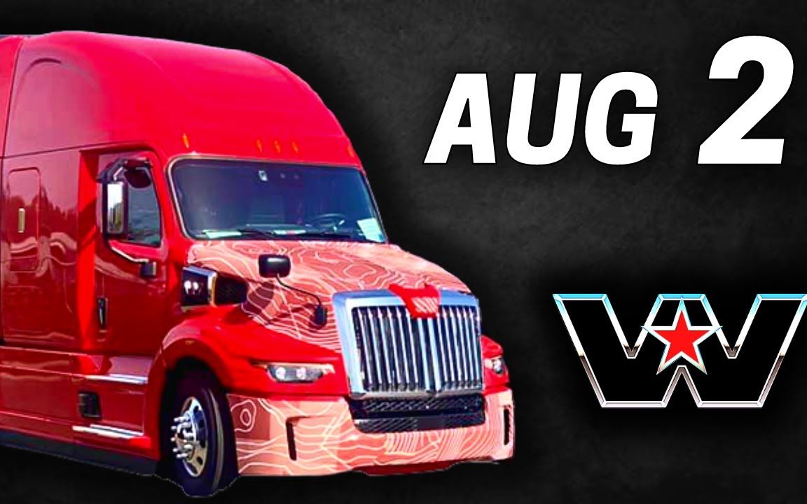 【YouTube】新卡车:西星57X 8月2日 |西星宣布的现实到达日期|ATS|New Truck: Western Star 57X on August 2