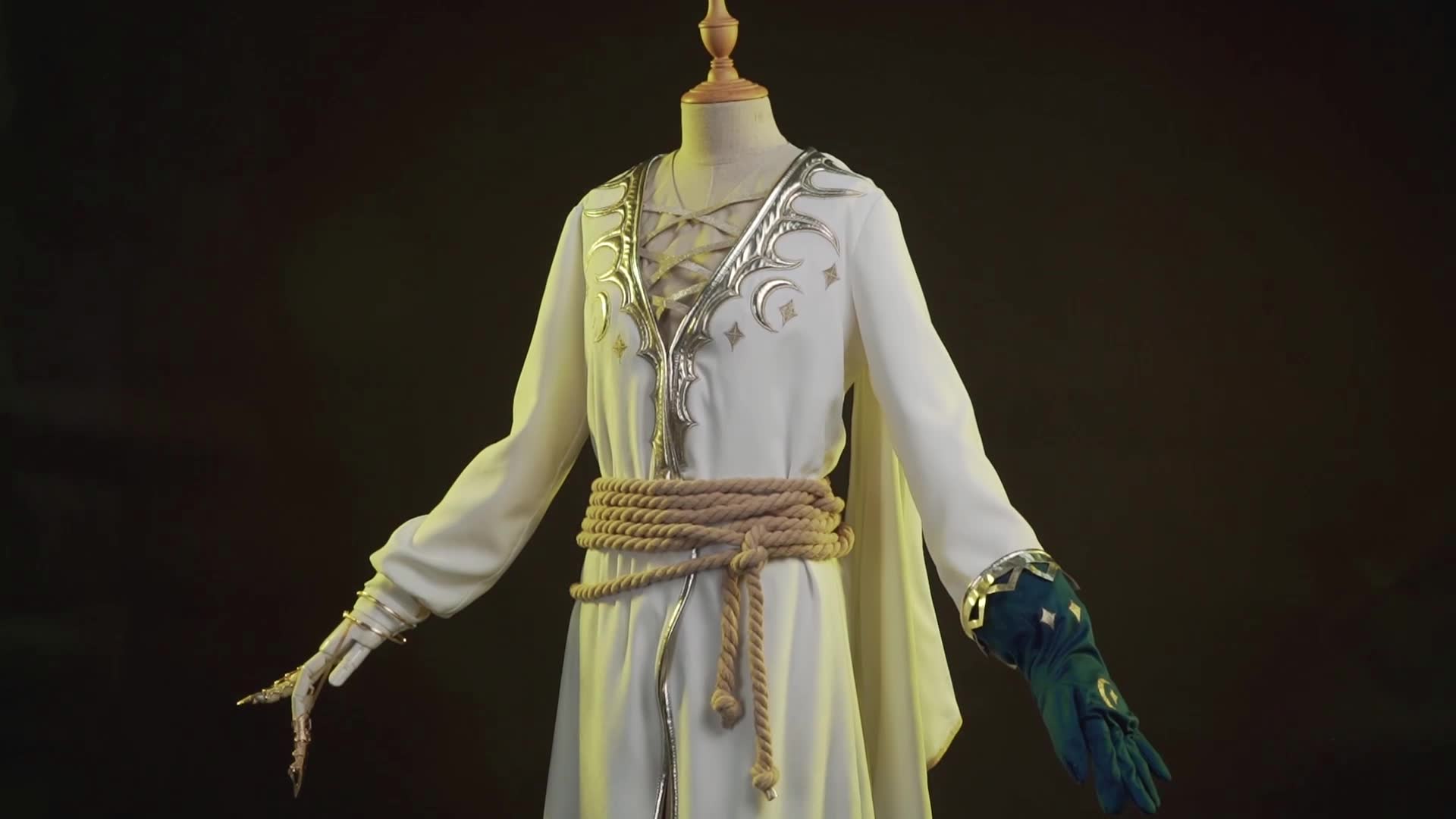 三分妄想晦月带来毁灭第五人格先知伊莱克拉克月相cos服展示