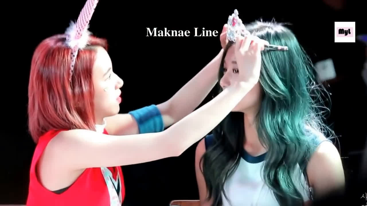 (TWICE) Tzuyu x Chaeyoung  ChaeYu moments 'MaknaeLine哔哩哔哩bilibili