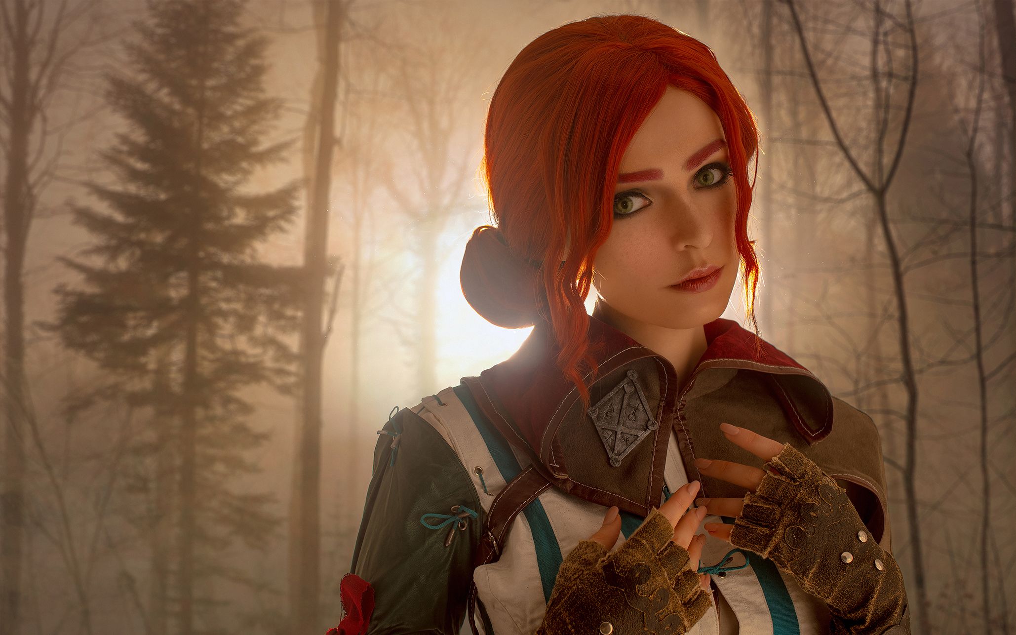 【mighty raccoon】巫师3特莉丝cosplay魔性舞蹈 withcher3 triss