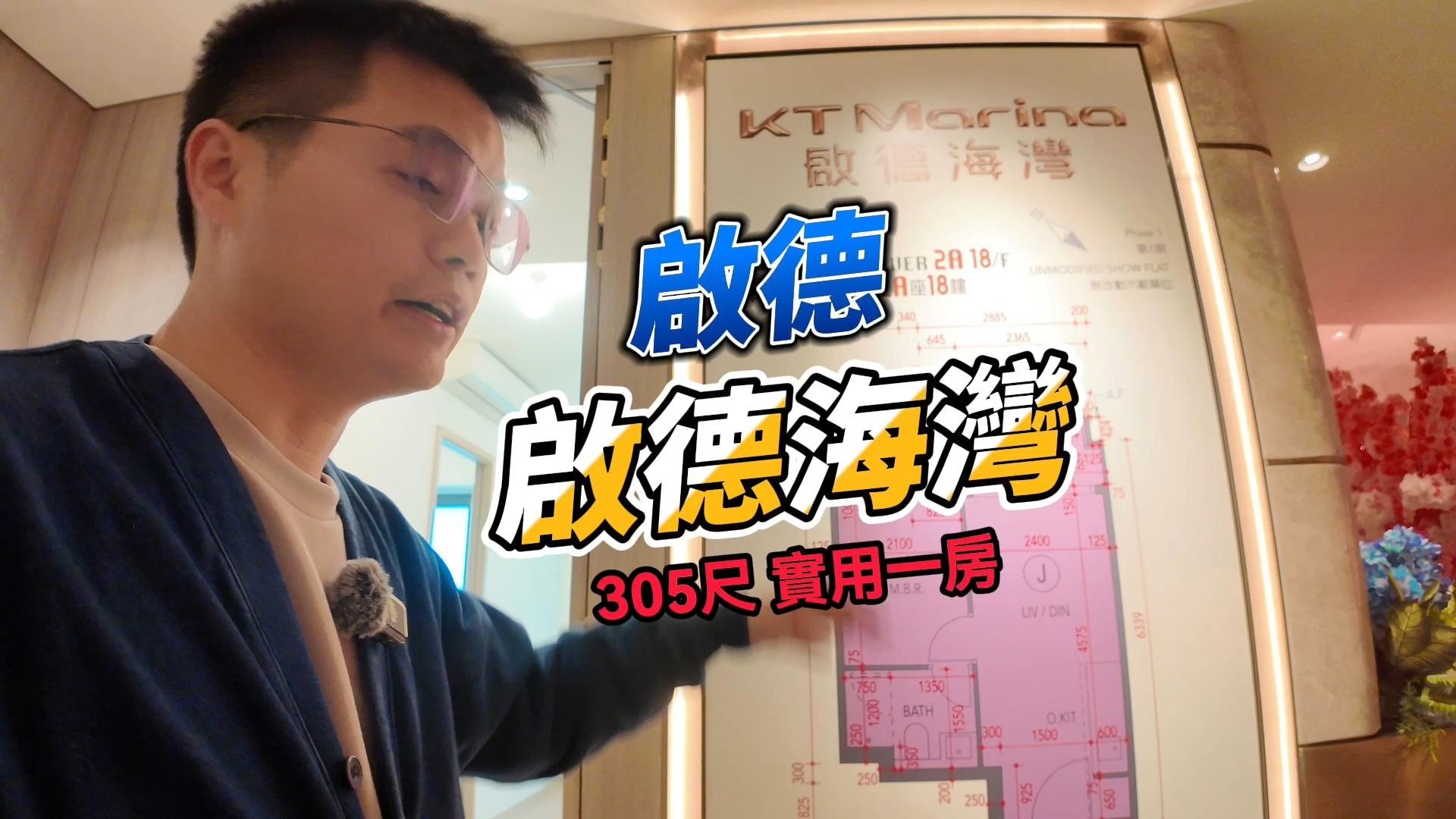 香港启德海湾305尺实用一房 大屋苑配置卖贵了吗