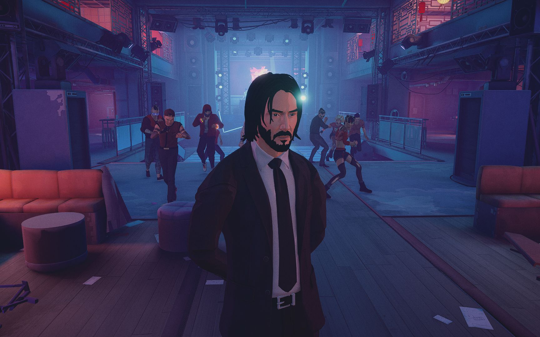 [图][SIFU师父]40岁进夜店，但是John wick